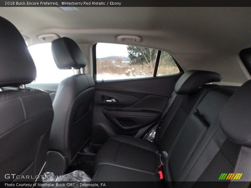 Winterberry Red Metallic / Ebony 2018 Buick Encore Preferred