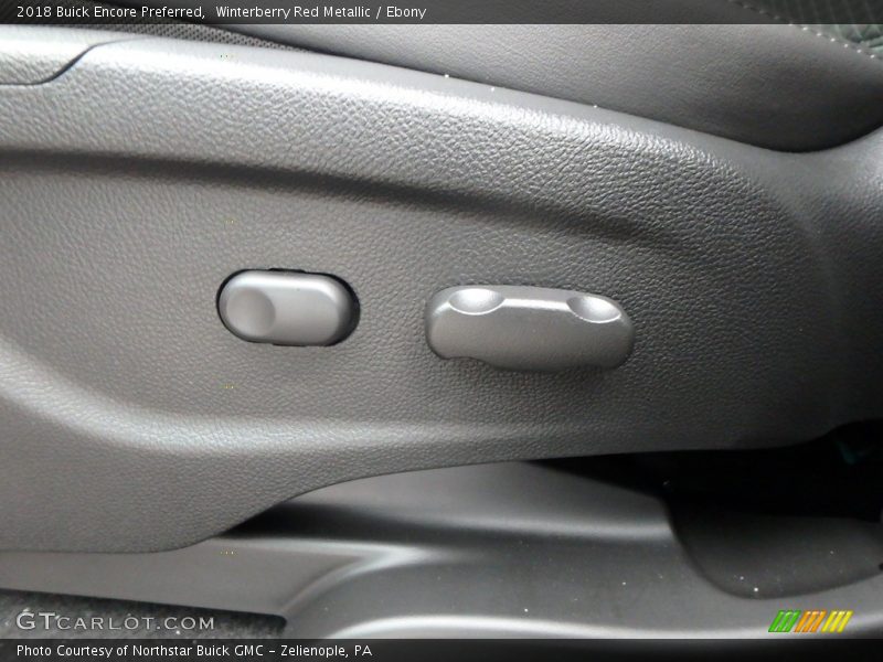 Winterberry Red Metallic / Ebony 2018 Buick Encore Preferred