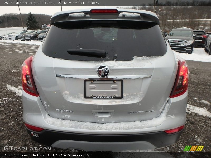 Quicksilver Metallic / Ebony 2018 Buick Encore Sport Touring