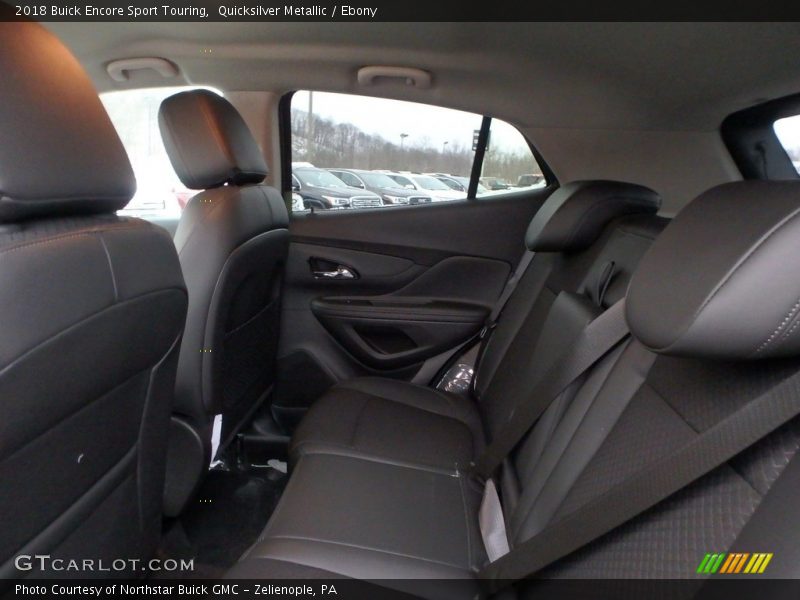Quicksilver Metallic / Ebony 2018 Buick Encore Sport Touring