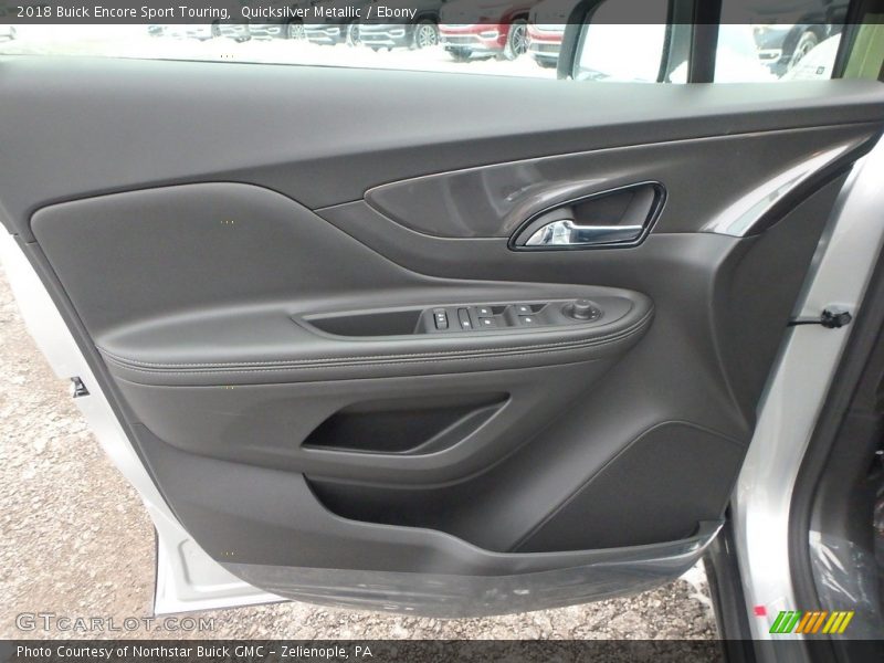 Quicksilver Metallic / Ebony 2018 Buick Encore Sport Touring
