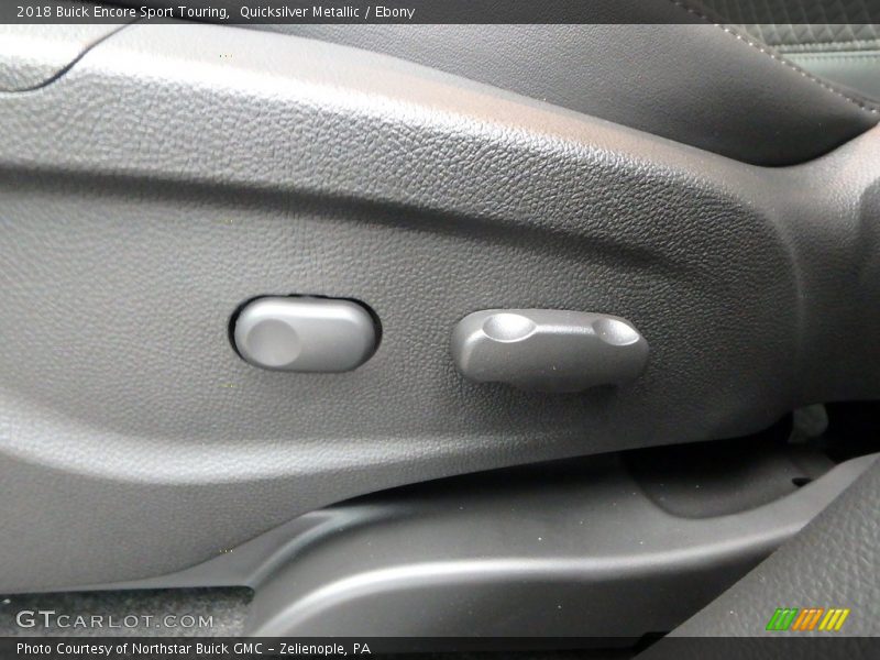 Quicksilver Metallic / Ebony 2018 Buick Encore Sport Touring