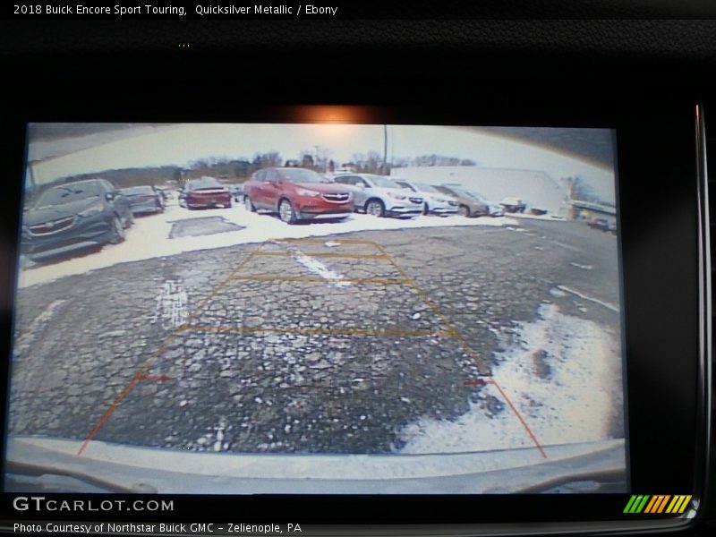 Quicksilver Metallic / Ebony 2018 Buick Encore Sport Touring