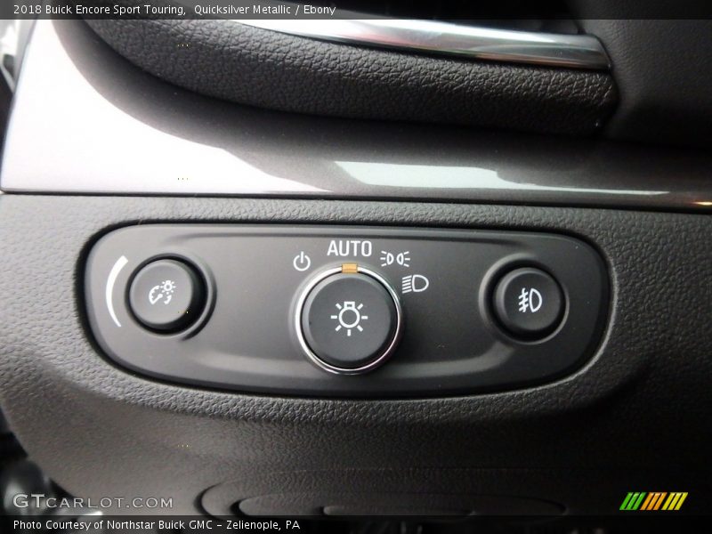 Quicksilver Metallic / Ebony 2018 Buick Encore Sport Touring