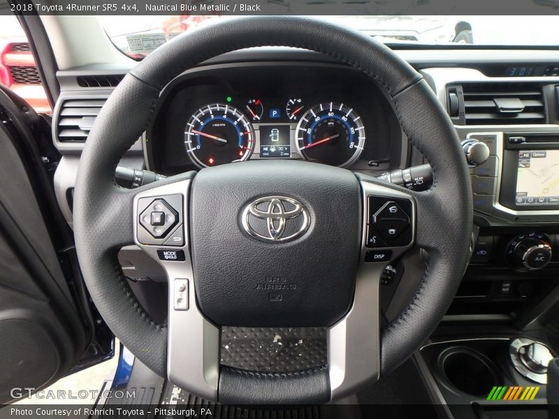 Nautical Blue Metallic / Black 2018 Toyota 4Runner SR5 4x4