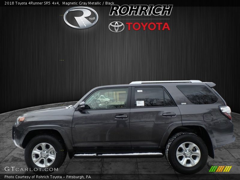 Magnetic Gray Metallic / Black 2018 Toyota 4Runner SR5 4x4