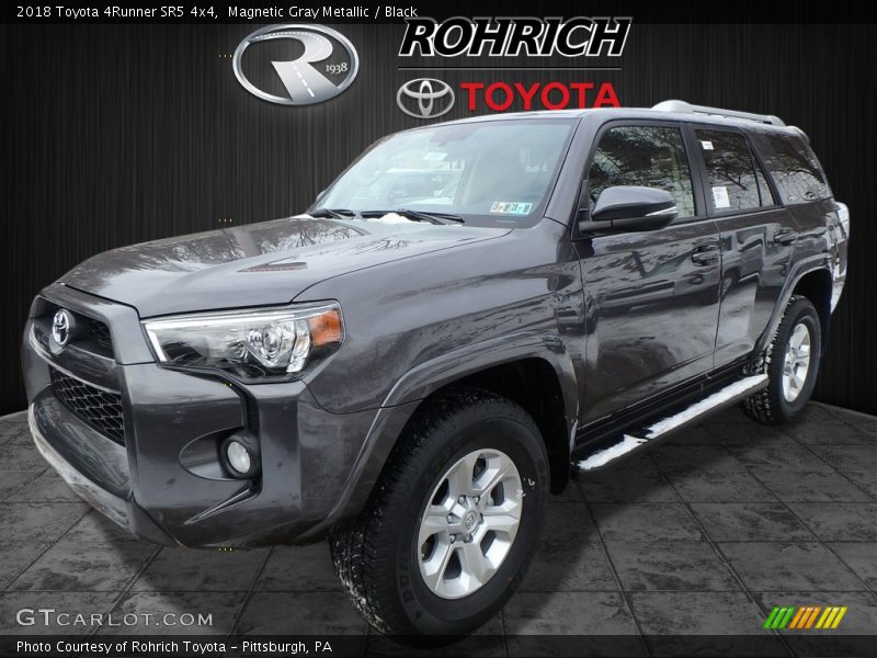 Magnetic Gray Metallic / Black 2018 Toyota 4Runner SR5 4x4