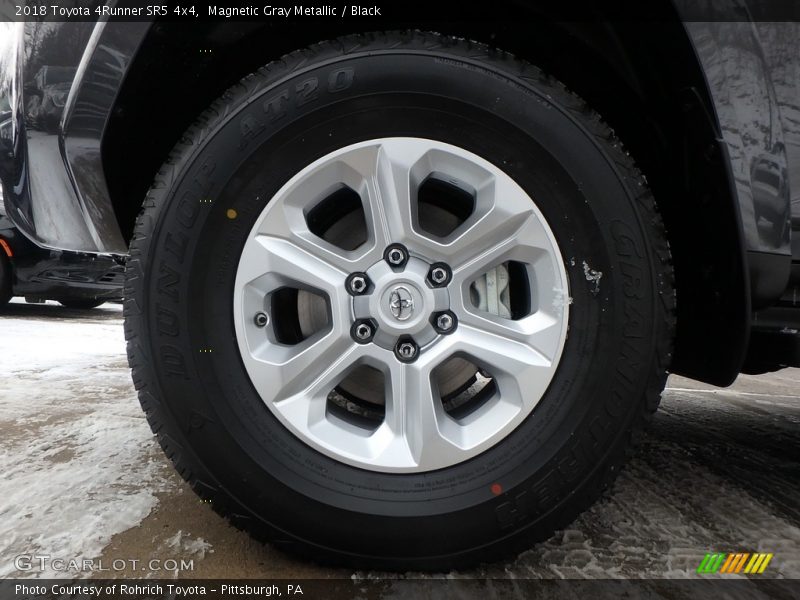 Magnetic Gray Metallic / Black 2018 Toyota 4Runner SR5 4x4