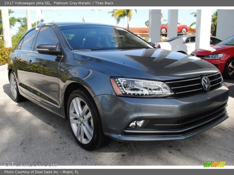 Front 3/4 View of 2017 Jetta SEL