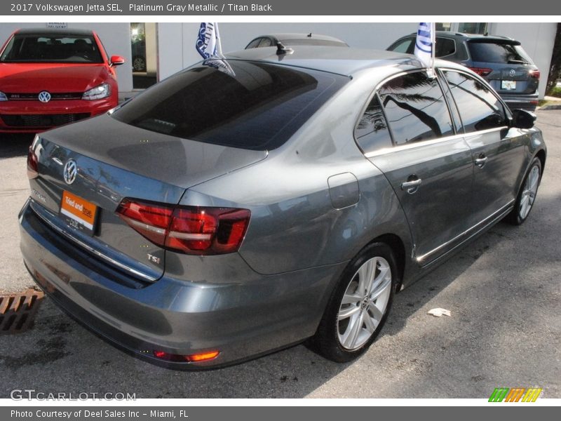 Platinum Gray Metallic / Titan Black 2017 Volkswagen Jetta SEL