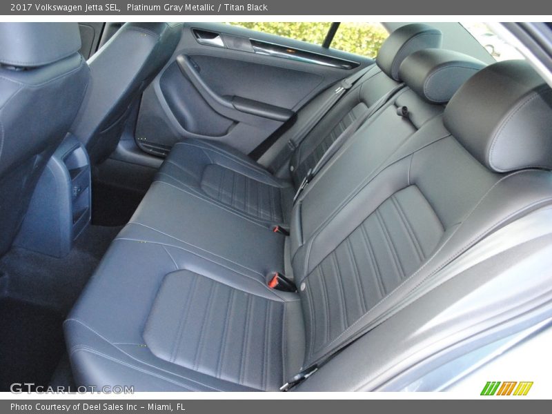 Rear Seat of 2017 Jetta SEL