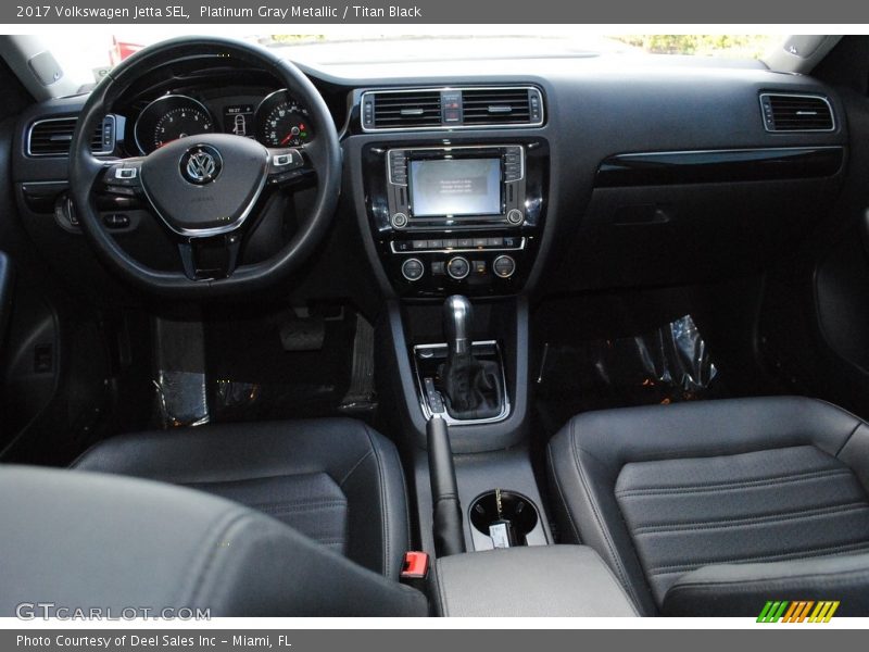 Dashboard of 2017 Jetta SEL