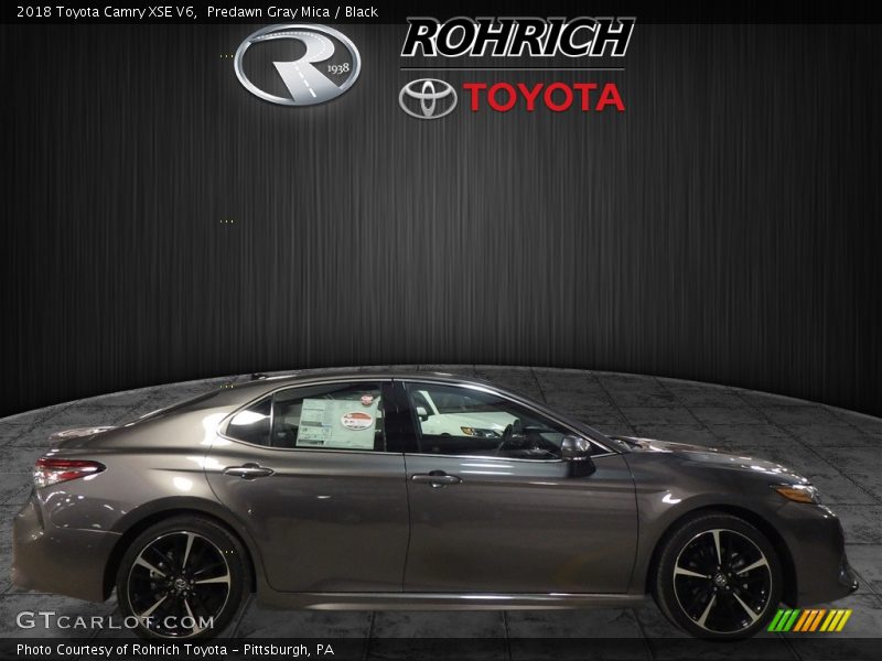 Predawn Gray Mica / Black 2018 Toyota Camry XSE V6