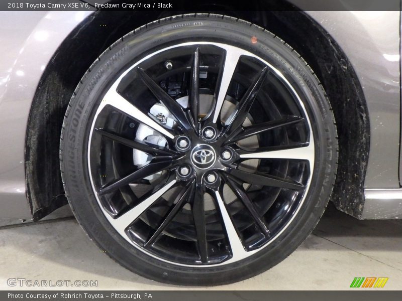 Predawn Gray Mica / Black 2018 Toyota Camry XSE V6