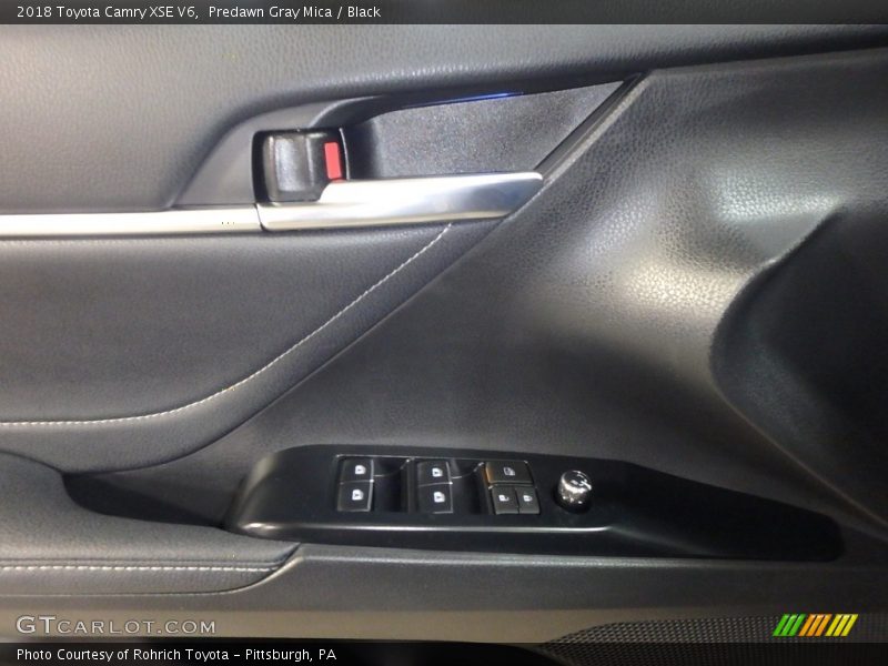 Predawn Gray Mica / Black 2018 Toyota Camry XSE V6