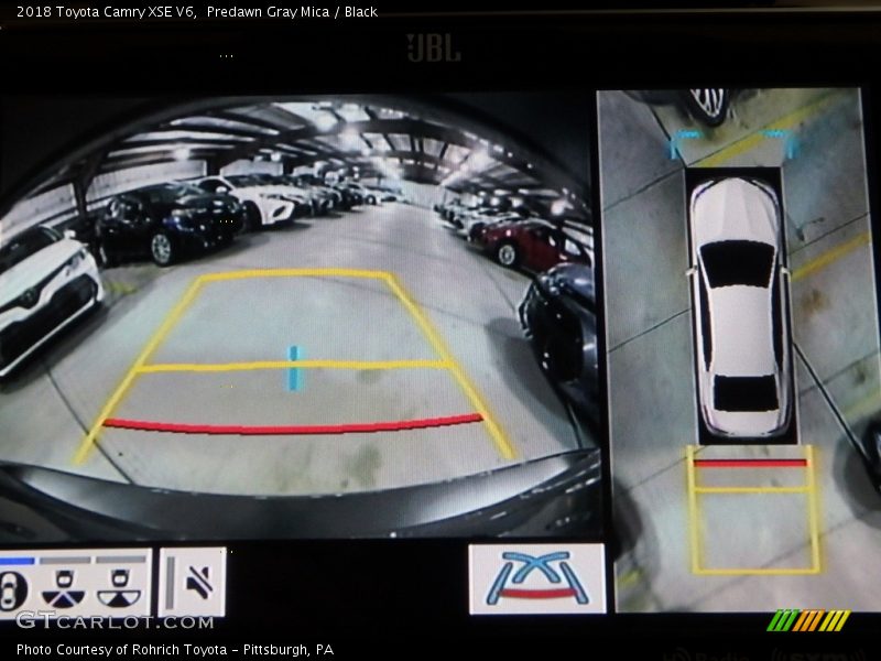 Predawn Gray Mica / Black 2018 Toyota Camry XSE V6