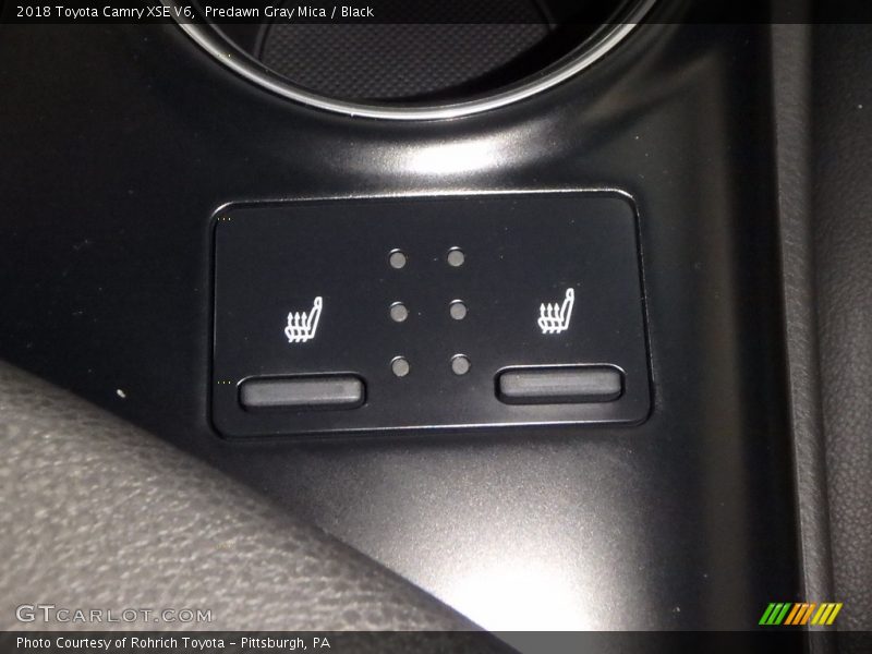 Predawn Gray Mica / Black 2018 Toyota Camry XSE V6