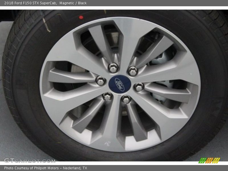Magnetic / Black 2018 Ford F150 STX SuperCab