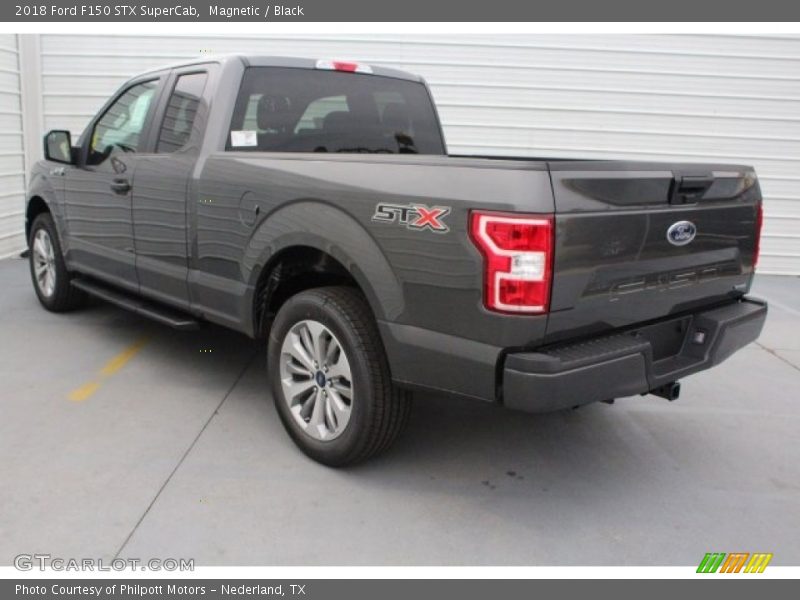 Magnetic / Black 2018 Ford F150 STX SuperCab