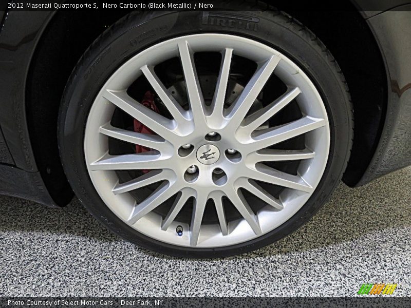 Nero Carbonio (Black Metallic) / Nero 2012 Maserati Quattroporte S