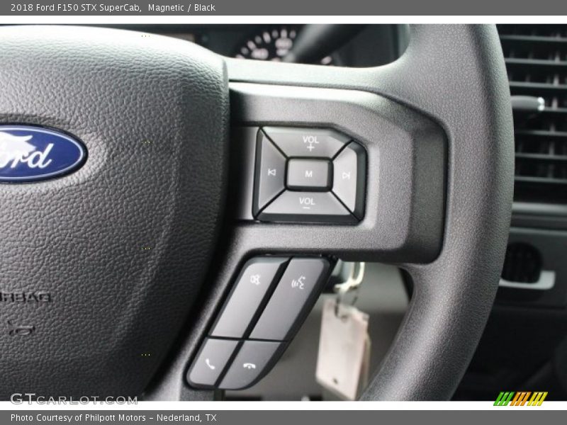 Magnetic / Black 2018 Ford F150 STX SuperCab