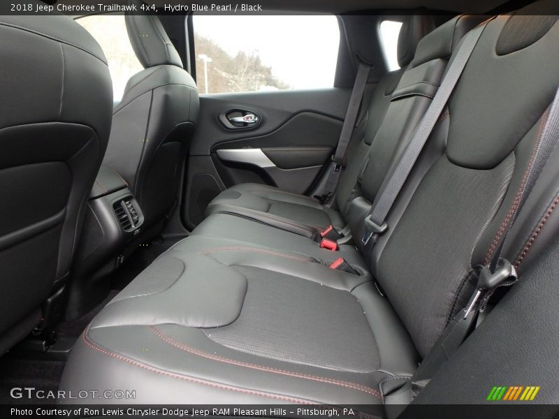 Rear Seat of 2018 Cherokee Trailhawk 4x4