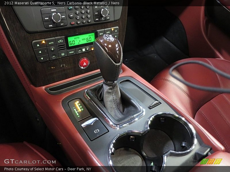 Nero Carbonio (Black Metallic) / Nero 2012 Maserati Quattroporte S