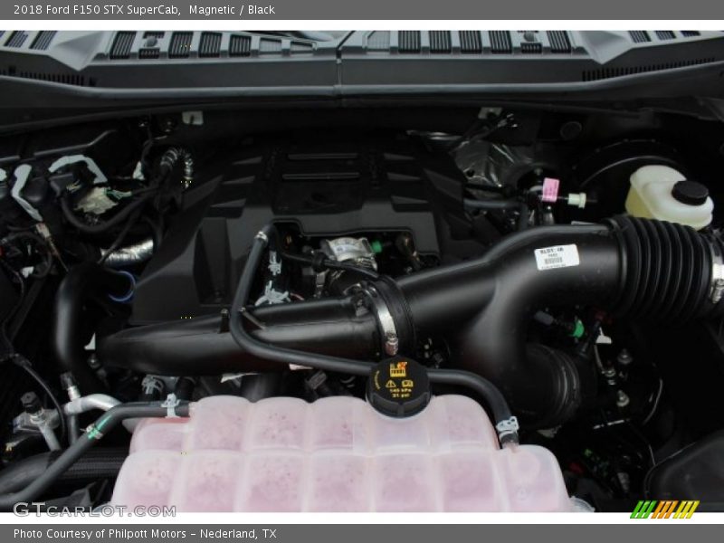 Magnetic / Black 2018 Ford F150 STX SuperCab