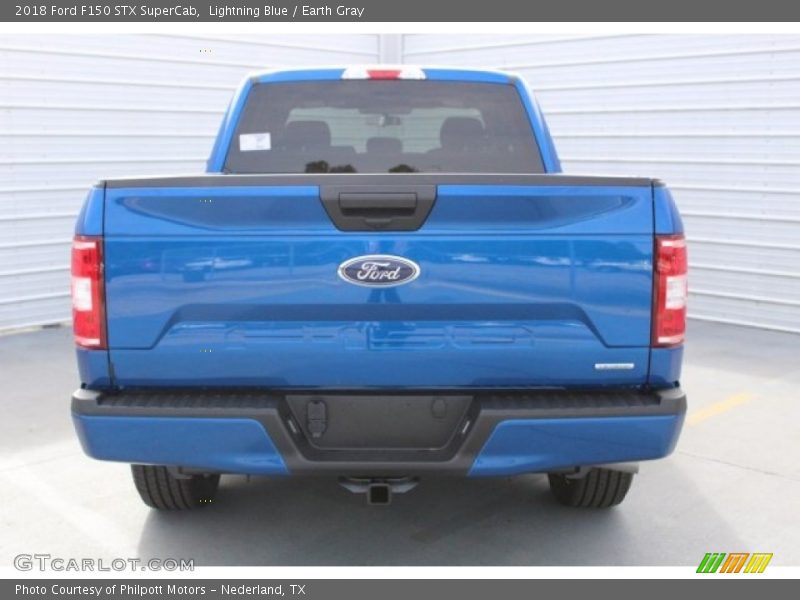 Lightning Blue / Earth Gray 2018 Ford F150 STX SuperCab