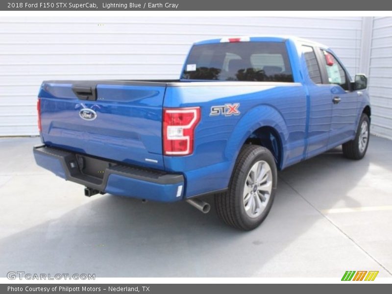 Lightning Blue / Earth Gray 2018 Ford F150 STX SuperCab