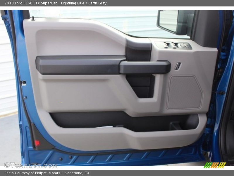 Lightning Blue / Earth Gray 2018 Ford F150 STX SuperCab