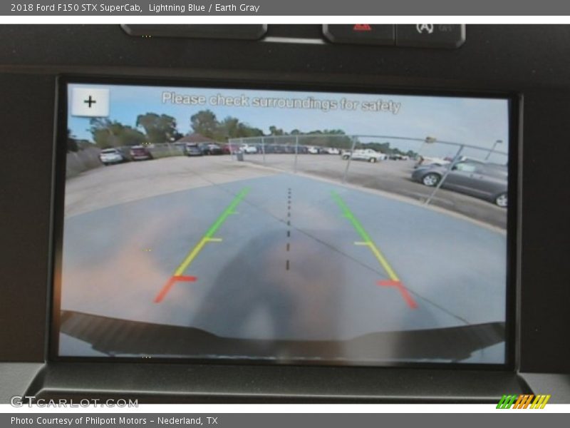 Lightning Blue / Earth Gray 2018 Ford F150 STX SuperCab