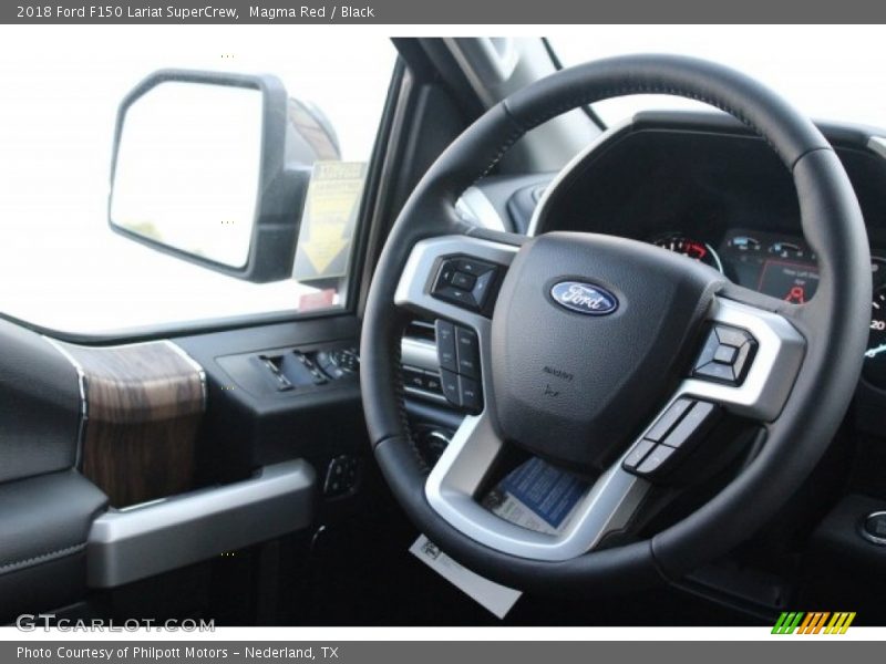 Magma Red / Black 2018 Ford F150 Lariat SuperCrew