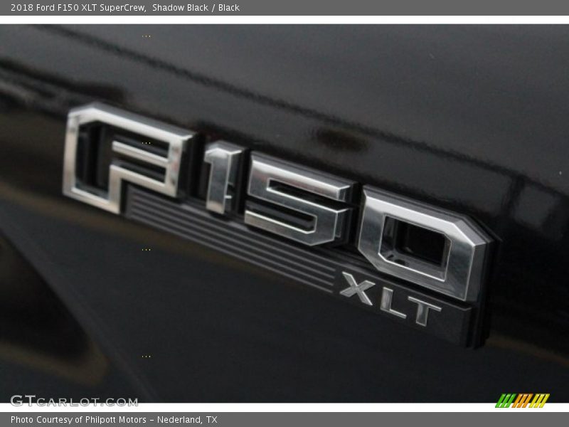 Shadow Black / Black 2018 Ford F150 XLT SuperCrew