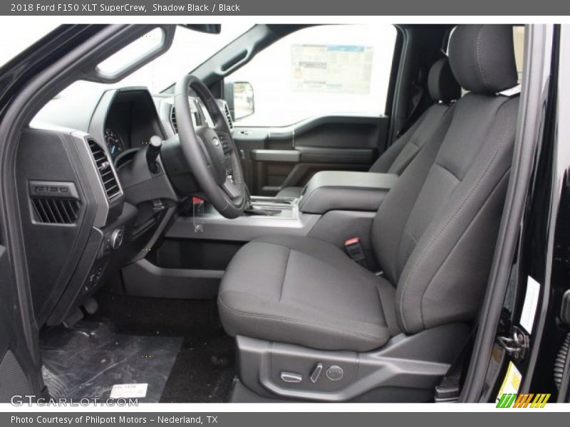 Shadow Black / Black 2018 Ford F150 XLT SuperCrew