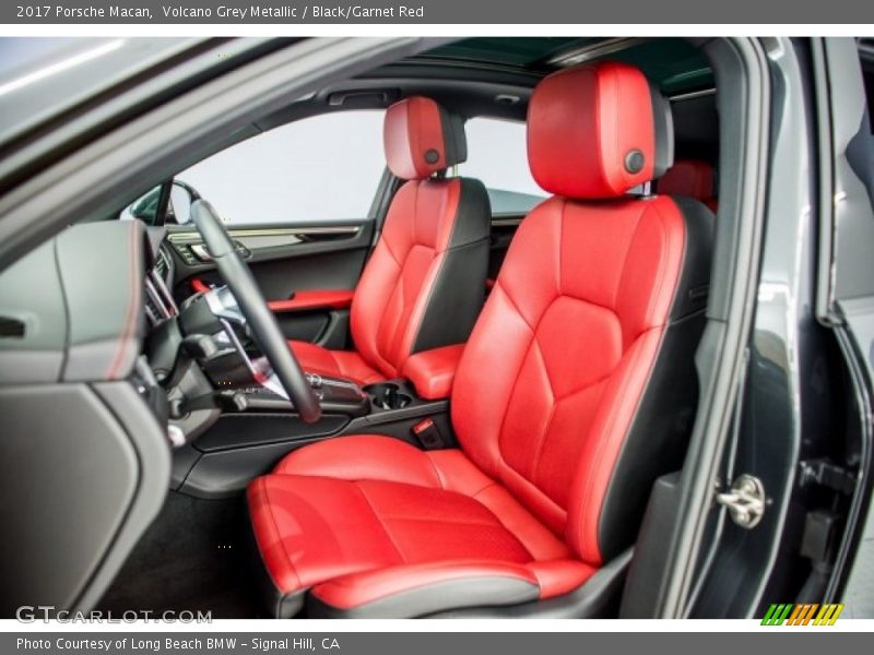 Front Seat of 2017 Macan 
