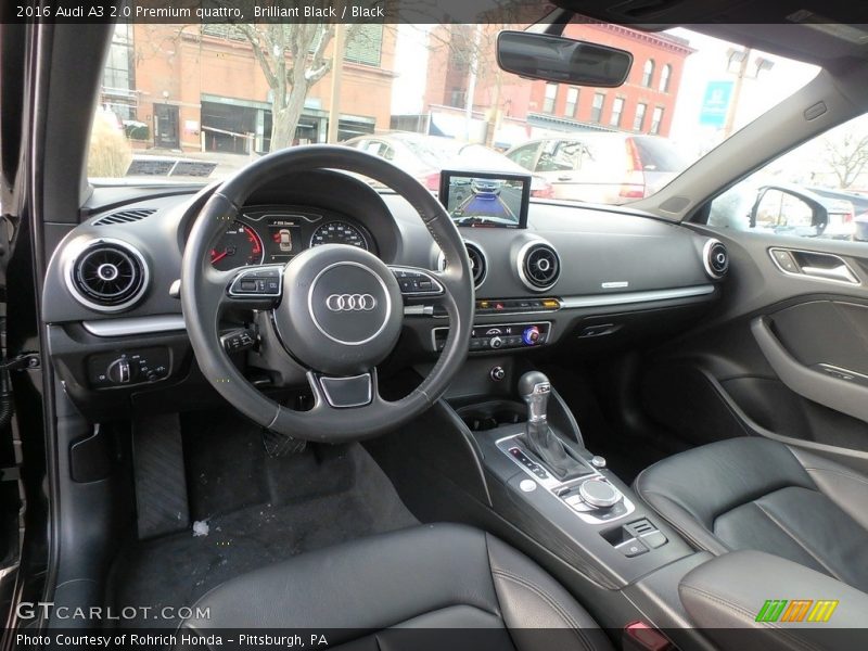  2016 A3 2.0 Premium quattro Black Interior