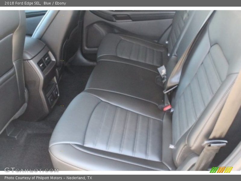 Blue / Ebony 2018 Ford Edge SEL