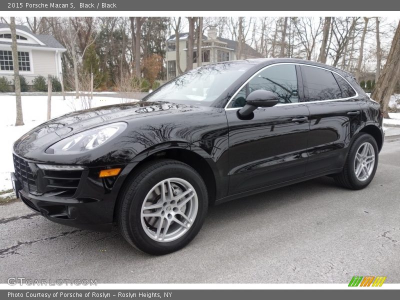 Black / Black 2015 Porsche Macan S