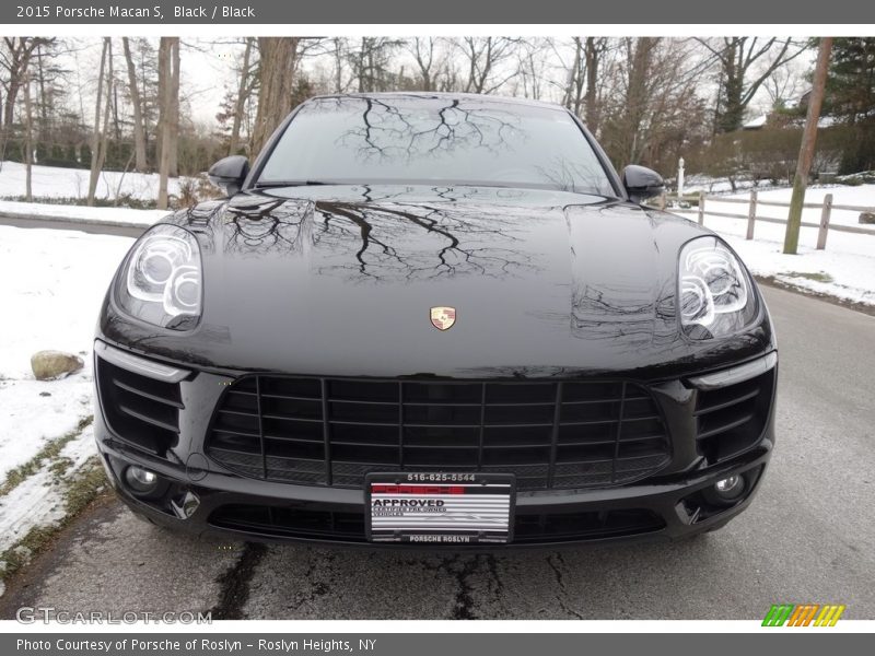 Black / Black 2015 Porsche Macan S