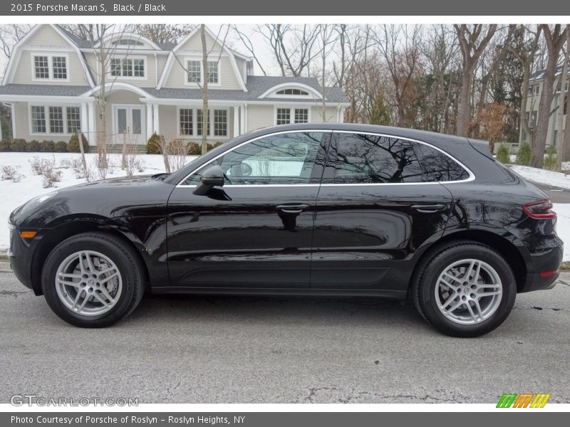 Black / Black 2015 Porsche Macan S