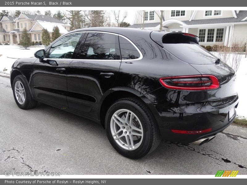 Black / Black 2015 Porsche Macan S