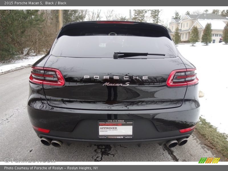 Black / Black 2015 Porsche Macan S