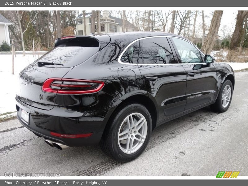 Black / Black 2015 Porsche Macan S