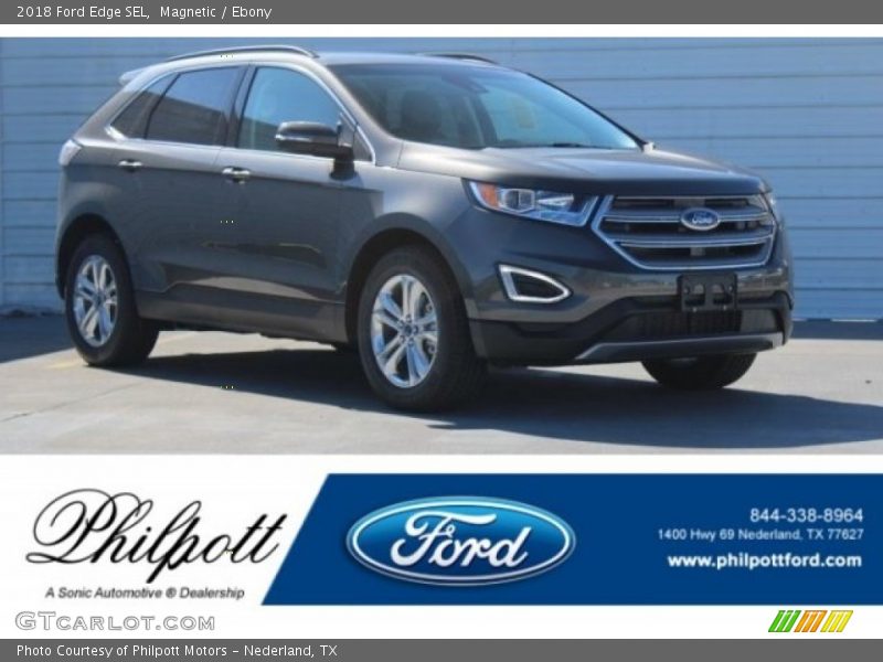 Magnetic / Ebony 2018 Ford Edge SEL