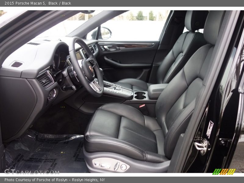 Black / Black 2015 Porsche Macan S
