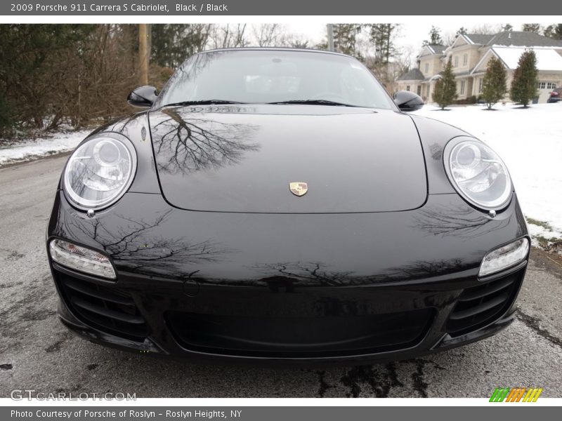 Black / Black 2009 Porsche 911 Carrera S Cabriolet