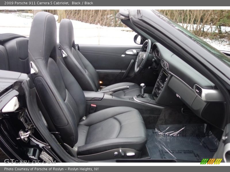 Black / Black 2009 Porsche 911 Carrera S Cabriolet