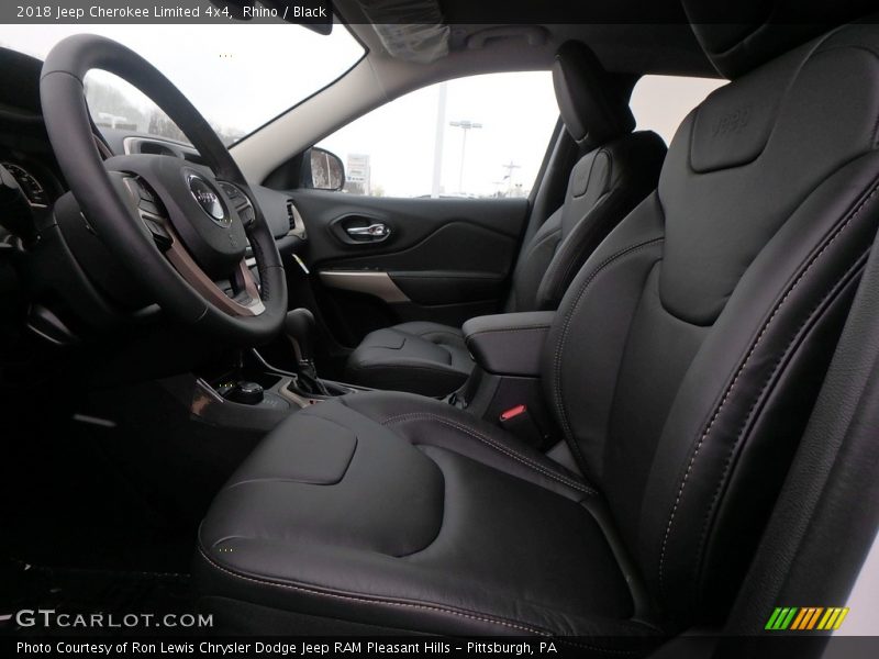 Rhino / Black 2018 Jeep Cherokee Limited 4x4