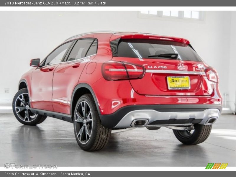 Jupiter Red / Black 2018 Mercedes-Benz GLA 250 4Matic